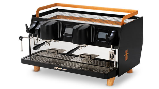 Manual Double Group Coffee Machine Cappuccino Coffee Maker With Triple Boiler
